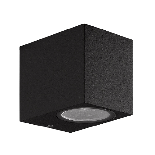 Aplique unidireccional simple gu10 recto alumat alon